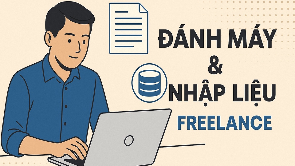 Đánh máy và nhập liệu
Freelance
Nhanh chóng và chính xác
Freelancer