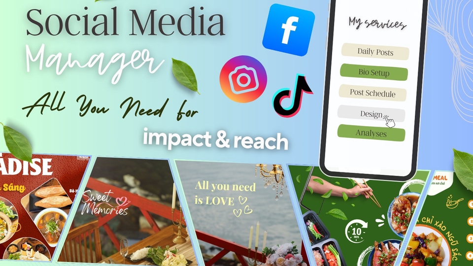 Dịch vụ Social Media Boosting - Thuê freelancer Social Media Boosting - Lên chiến lược nội dung và quản lý các kênh social media nhằm tăng chuyển đổi