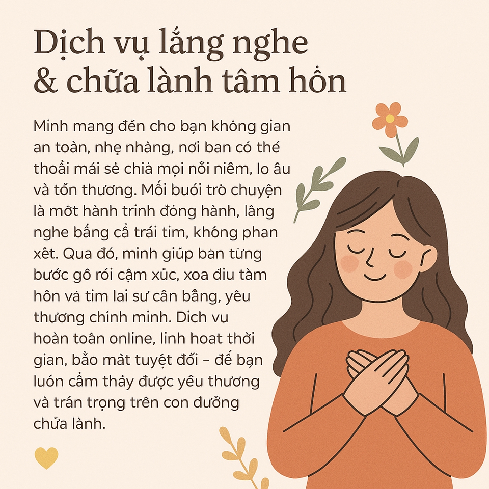 Các lĩnh vực khác - Lắng nghe chữa lành - 2