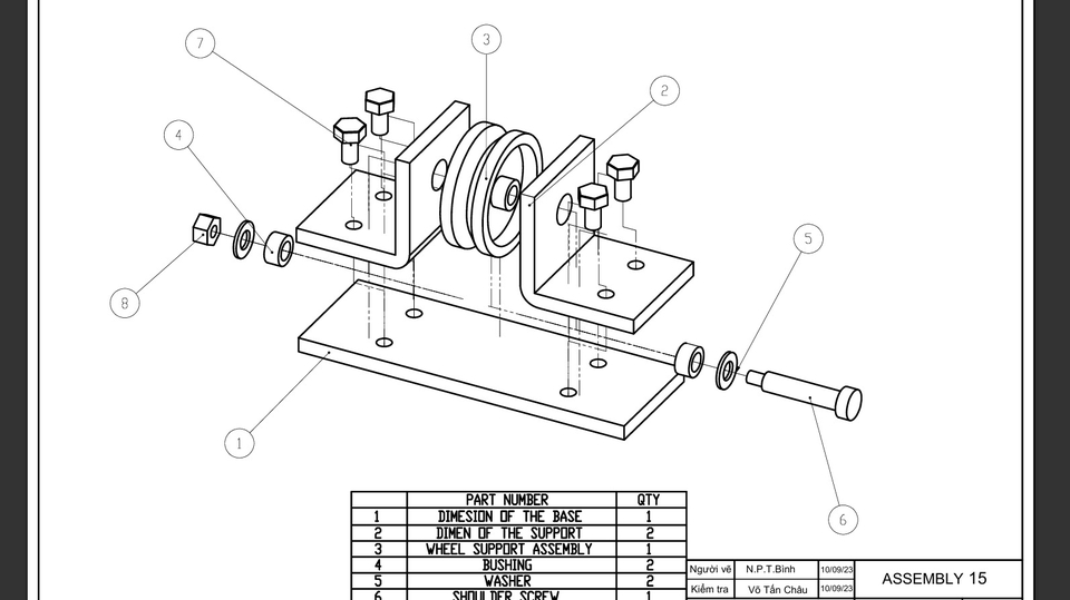 Dịch vụ Autocad - Thuê freelancer Autocad - Thiết kế bản vẽ 2D và 3D bằng Autocad, Solidworks