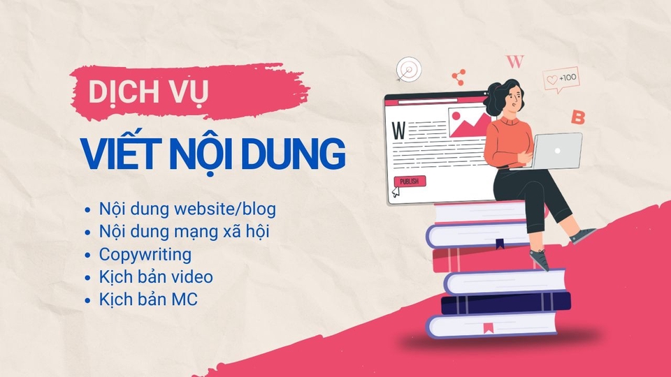 Dịch vụ viết nội dung, content writing