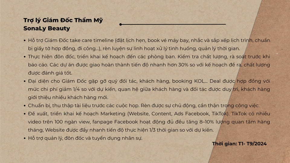Thư ký - Trợ lý Giám đốc - 6