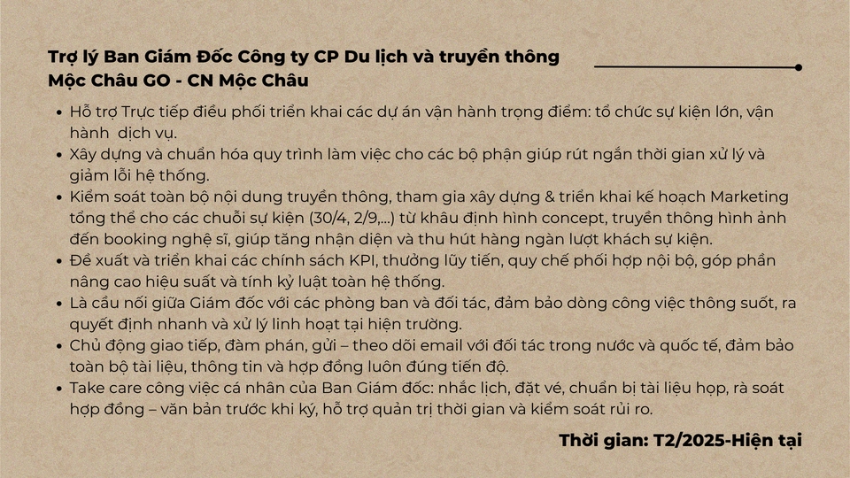 Thư ký - Trợ lý Giám đốc - 4
