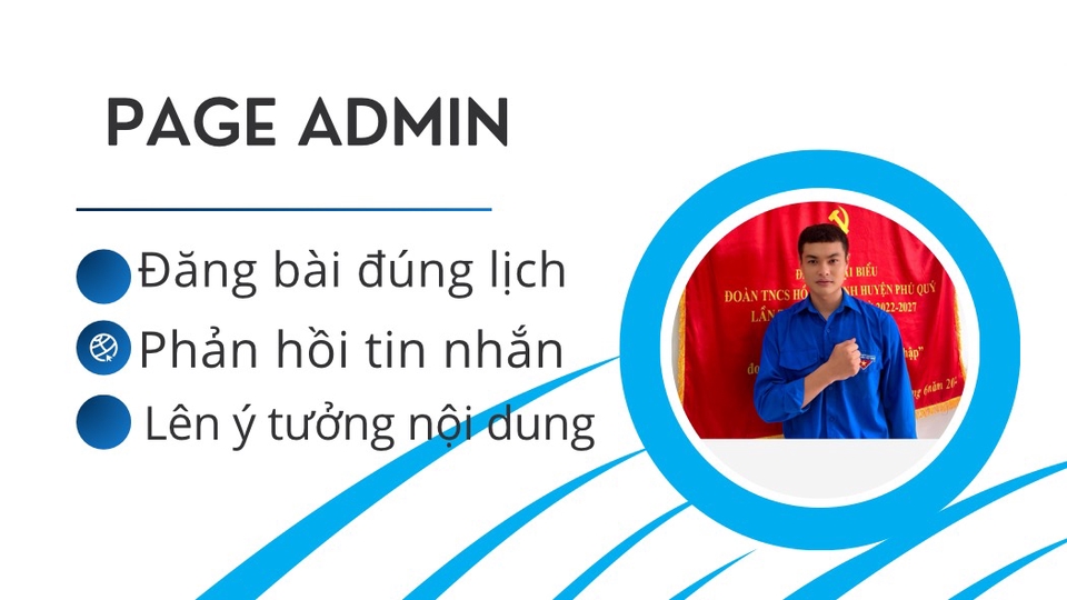Quản trị viên trang - QUẢN TRỊ VIÊN TRANG FANPAGE - TRỰC PAGE - PAGE ADMIN