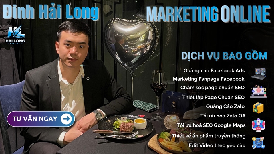 Dịch vụ marketing online chuyên quảng cáo Facebook Ads, thiết kế hình ảnh, ấn phẩm truyền thông