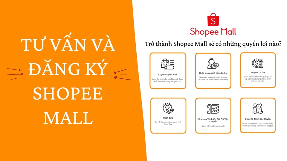 Dịch vụ lên Shopee Mall - Đăng ký dễ dàng, tối ưu hóa doanh thu