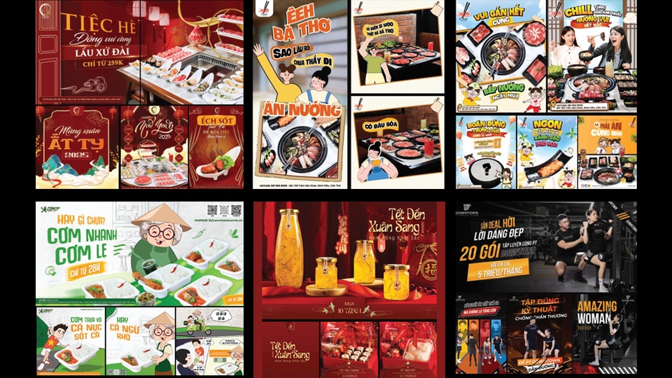 Graphic Designer chuyên về Social Media, Packaging và Branding. Thiết kế sáng tạo, chuyên nghiệp