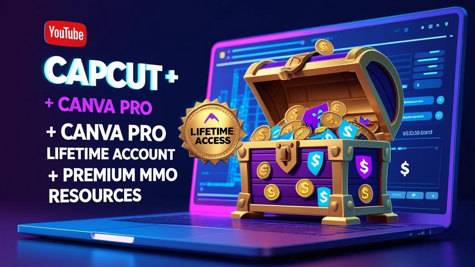 Các dịch vụ Vận hành khác - Thuê freelancer Vận hành - Chuyên Cung Cấp Tài Khoản Capcut pro Canva pro và các tài nguyên mmo cái gì cũng có