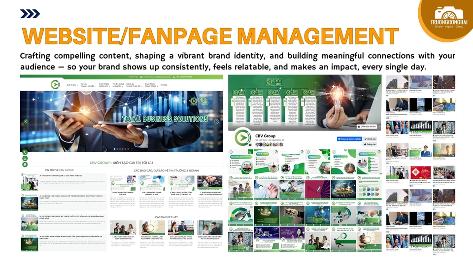 Quản trị viên trang - QUẢN TRỊ WEBSITE/ FANPAGE
