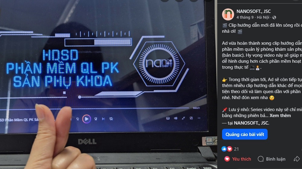 Quản trị nội dung fanpage