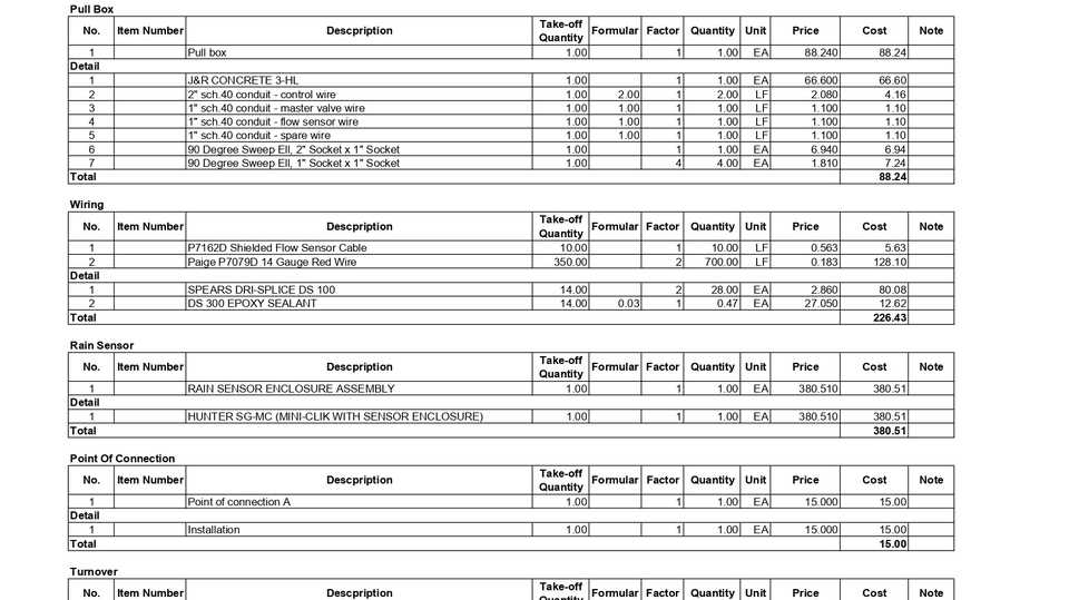 Thiết kế cảnh quan - Bốc khối lượng và Dự toán Cảnh quan/ Landscape On-screen take-off & Material estimator - 11