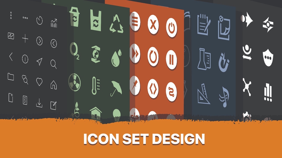 Dịch vụ Thiết kế đồ họa thông tin - Thuê freelancer Thiết kế đồ họa thông tin - THIẾT KẾ ICON - SET ICON NHANH - CHUYÊN NHIỆP