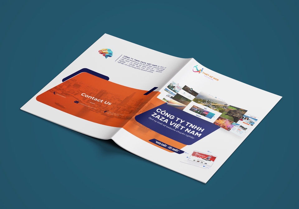 Thiết kế portfolio - Thiết kế hồ sơ năng lực công ty TNHH Zaza Việt Nam - 8