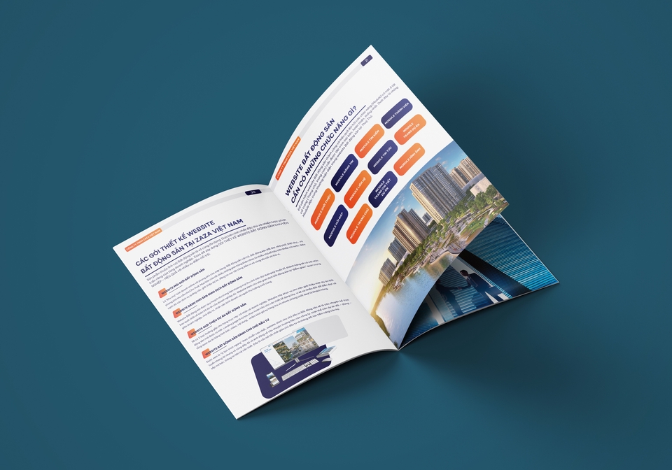 Thiết kế portfolio - Thiết kế hồ sơ năng lực công ty TNHH Zaza Việt Nam - 9