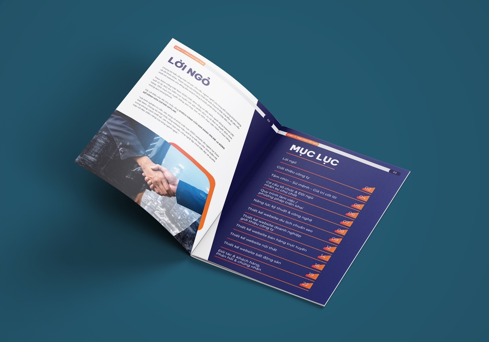 Thiết kế portfolio - Thiết kế hồ sơ năng lực công ty TNHH Zaza Việt Nam - 2