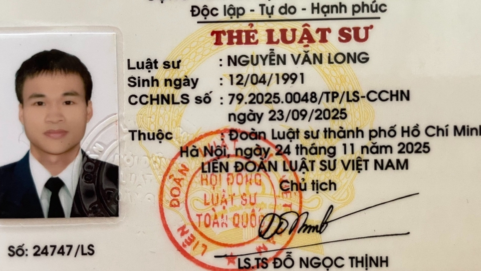 Luật sư Nguyễn Văn Long
