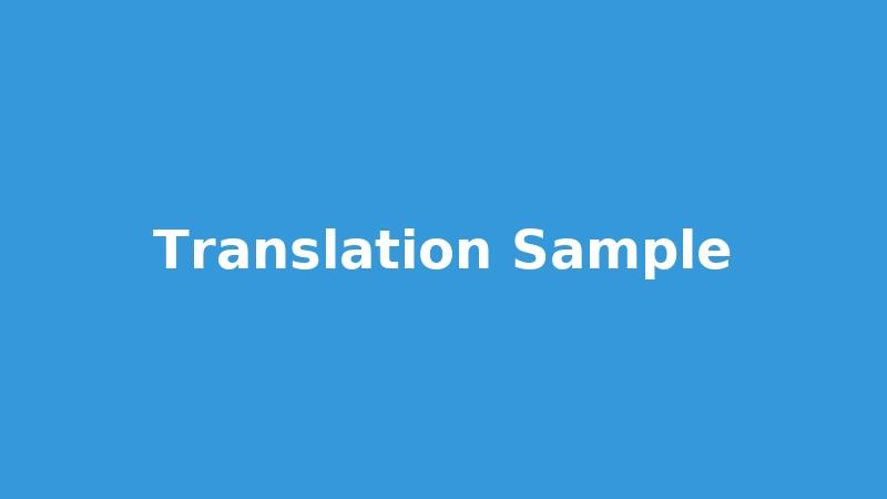 Dịch vụ Transcription - Thuê freelancer Transcription - Dịch thuật Anh - việt ( Translation Sample )
