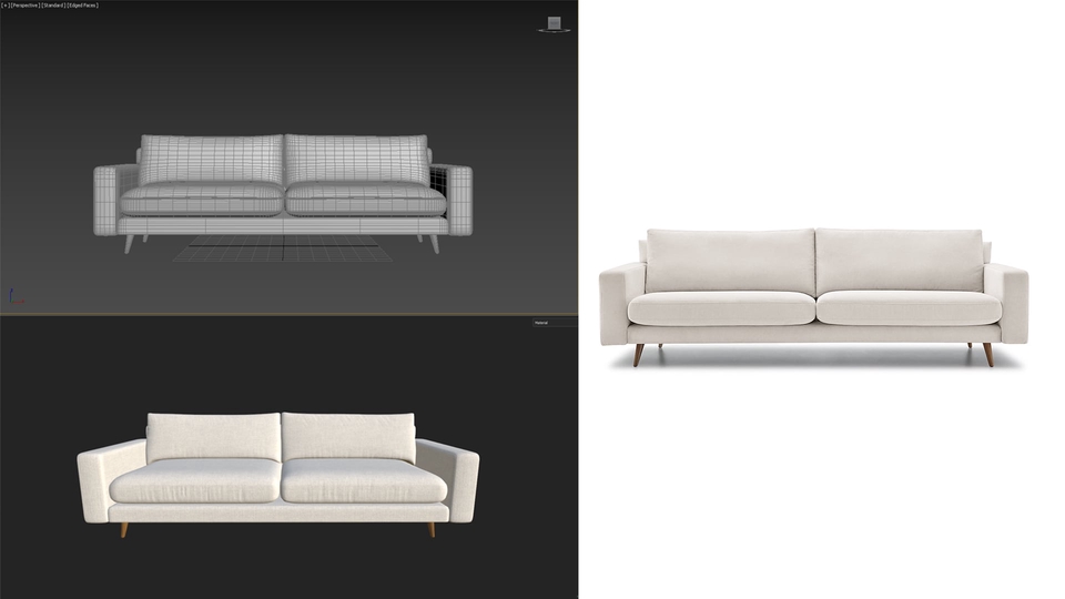 Thiết kế mô hình 3D - Model 3D ( low và high poly) + texture theo concept có sẵn hoặc thiết kế - 7