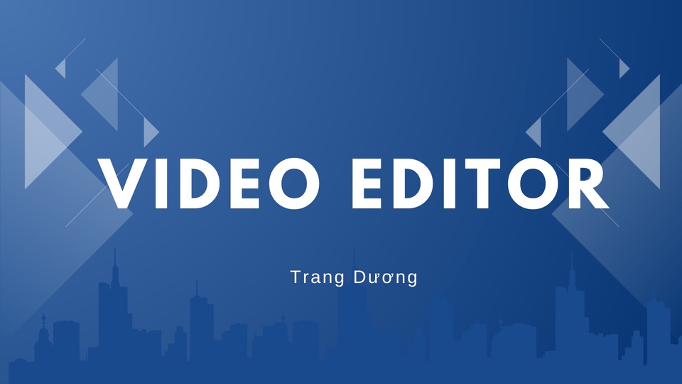 video editor