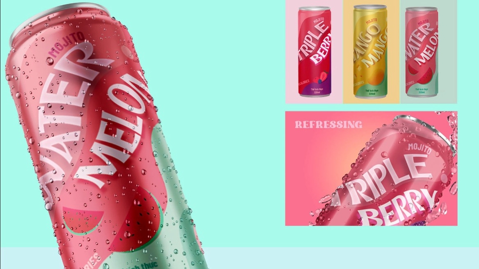 Thiết kế vỏ lon nước ngọt