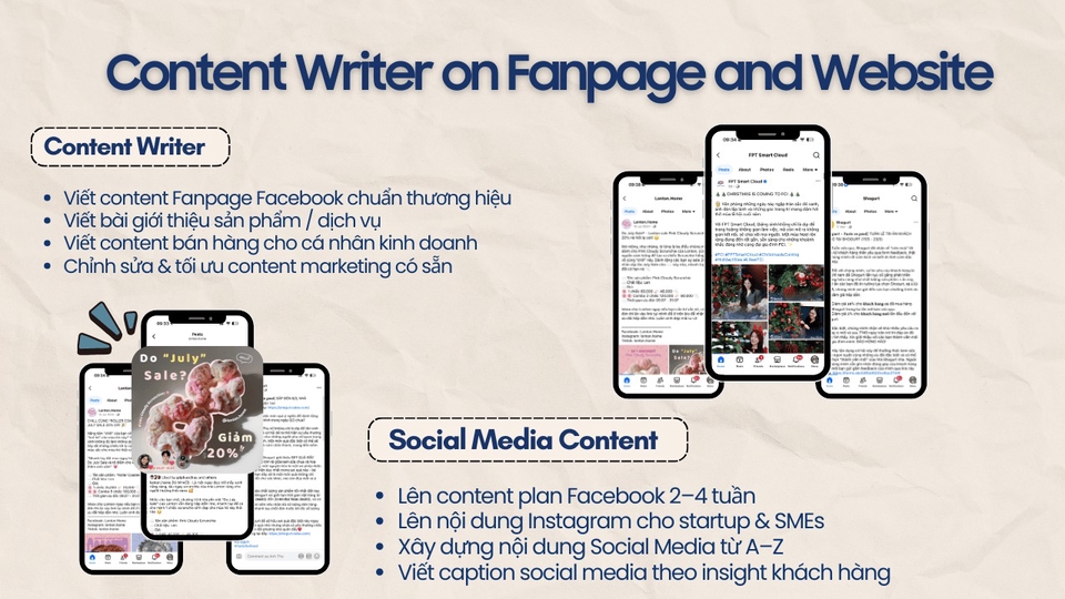 Content Writer on Fanpage and Website