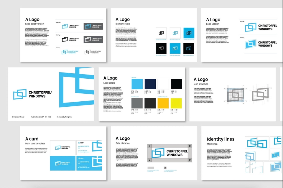 Thiết kế nhận diện thương hiệu - Logo design - Branding design - thiết kế logo - nhận diện thương hiệu - 10