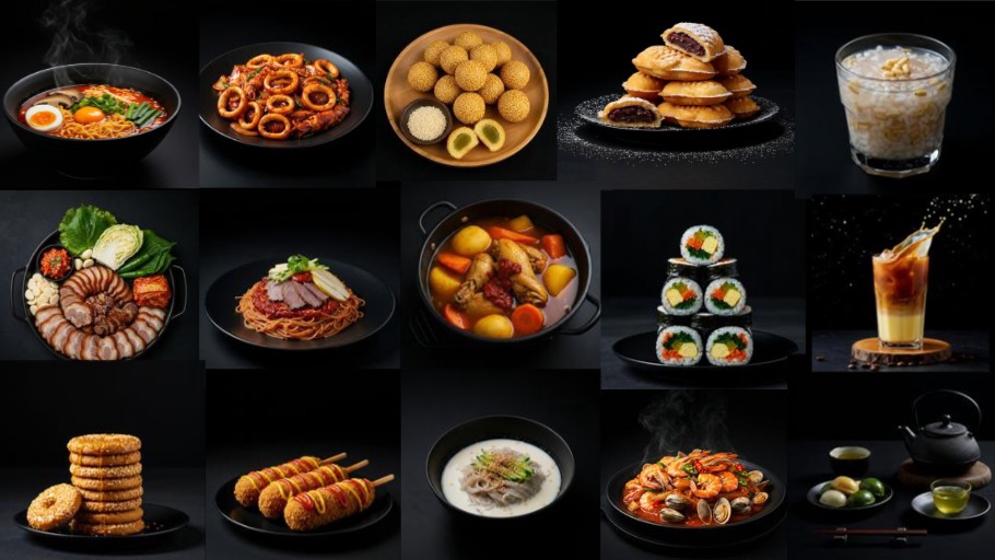 Food and beverage menu photo