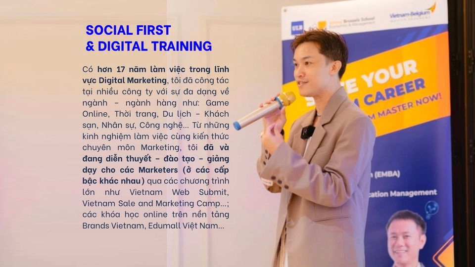 Đào tạo Doanh nghiệp về Sáng tạo nội dung mạng xã hội, Xây kênh, Livestream bán hàng 