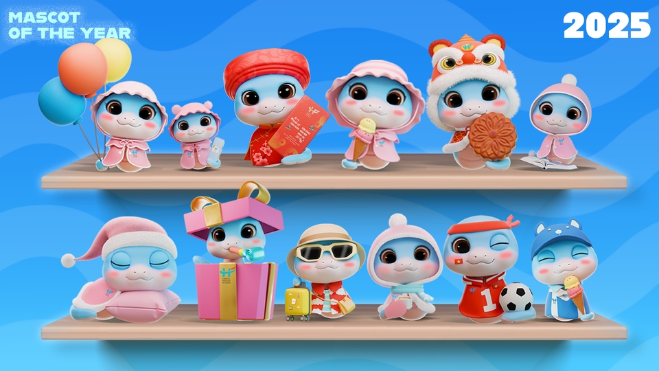 thiet ke 3D Mascot SuminNguyen