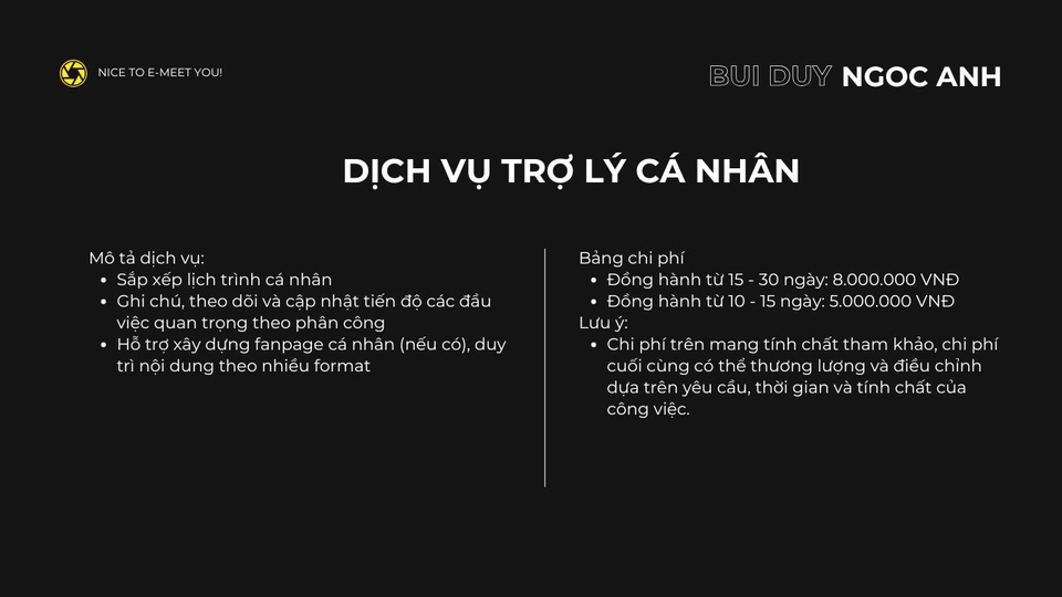 Dịch vụ Thư ký - Thuê freelancer Thư ký - Trợ lý cá nhân