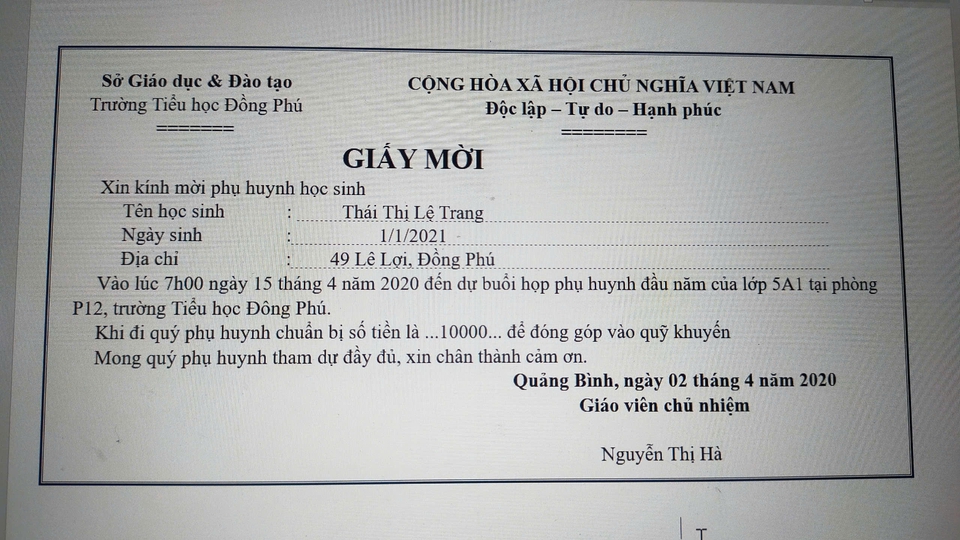 Thành thạo sử dụng Word để soạn thảo và trình bày các văn bản hành chính như giấy mời, công văn,...