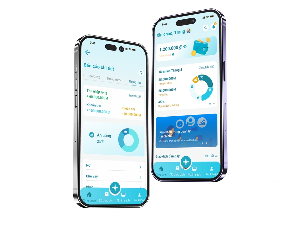 Mẫu thiết kế app 1