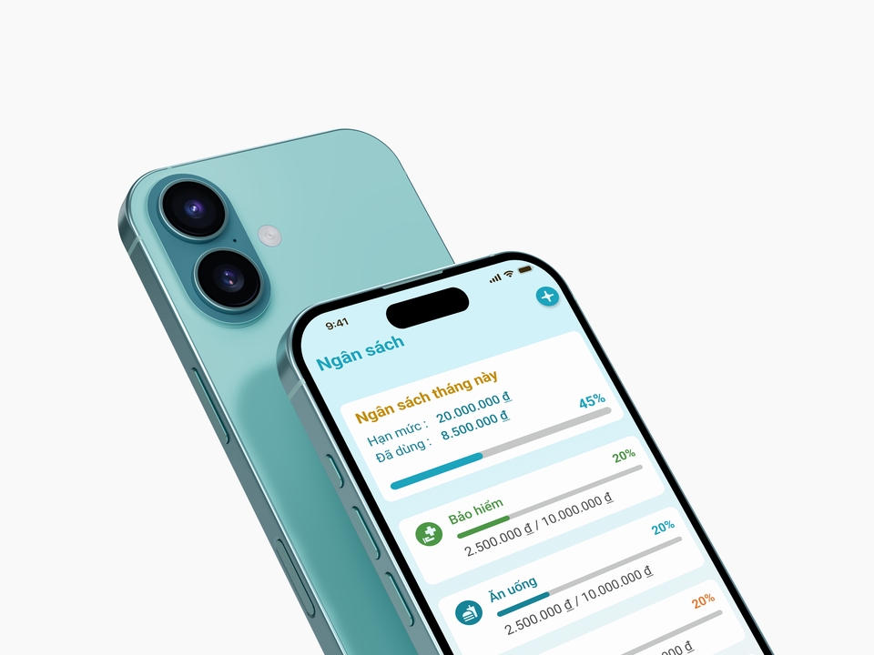 Mẫu thiết kế app 2