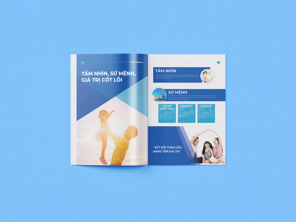 Thiết kế portfolio - Thiết kế hồ sơ năng lực công ty TSK Global - 3