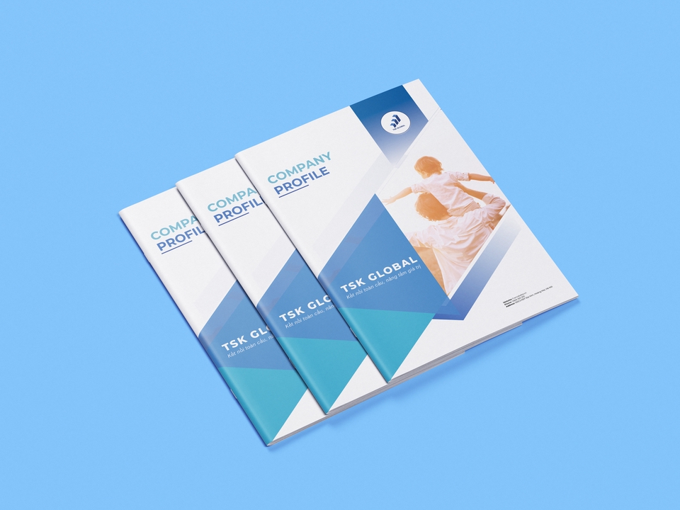 Thiết kế portfolio - Thiết kế hồ sơ năng lực công ty TSK Global - 2