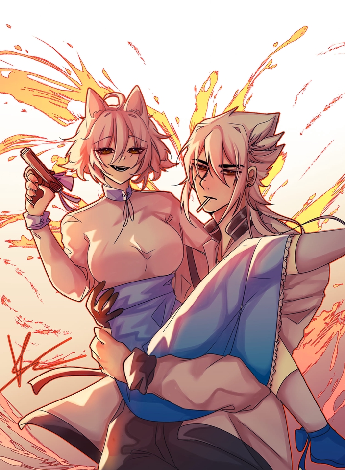 Vẽ hoạt hình - Anime & Cartoon Style 2D Character Illustration - 13