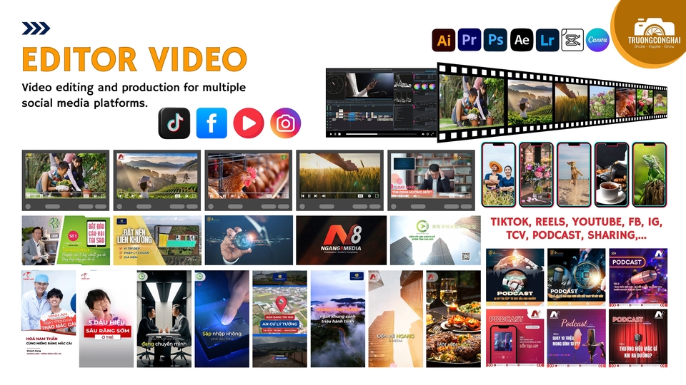 Dịch vụ Video editor - Thuê freelancer Video editor - EDITING VIDEO