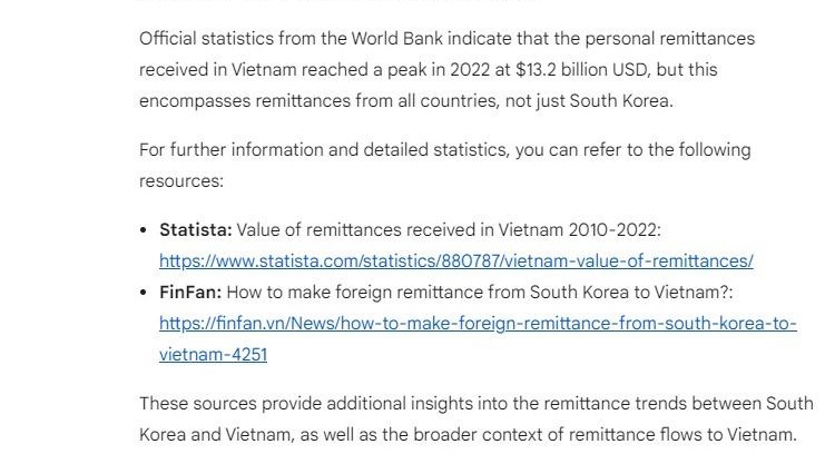 Bài viết chuẩn SEO bằng tiếng anh được gemini lấy làm ví dụ khi search bằng Goole