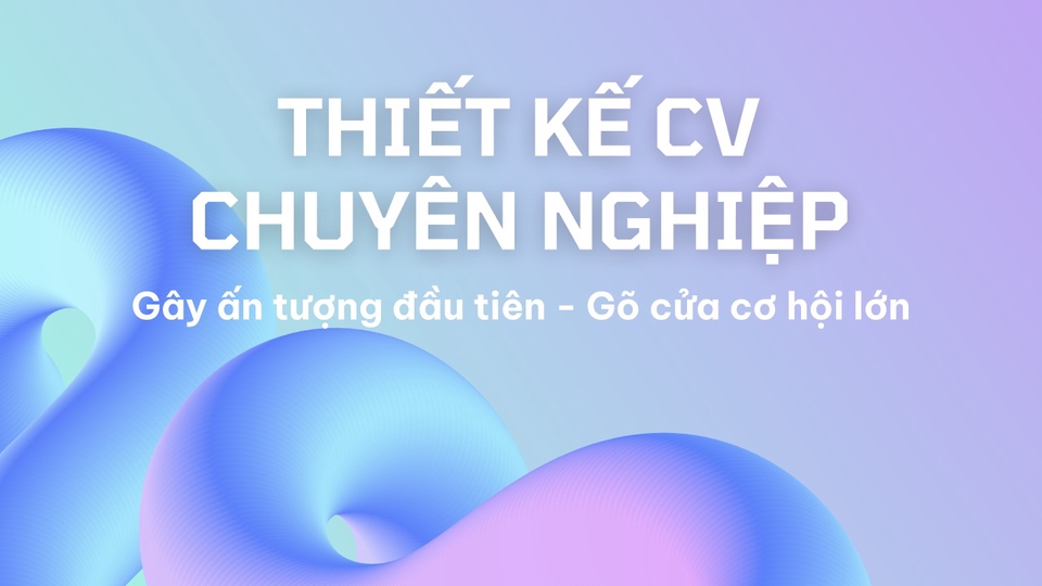 Việc làm thiết kế portfolio freelance - Thiết kế CV chuyên nghiệp