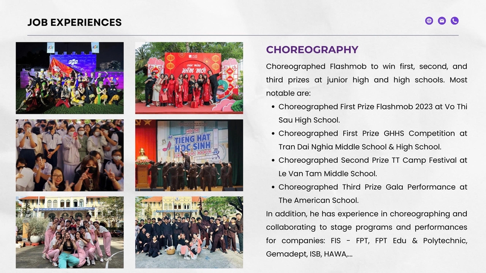 Tổ chức sự kiện - Biên đạo dàn dựng tiết mục biểu diễn - 5