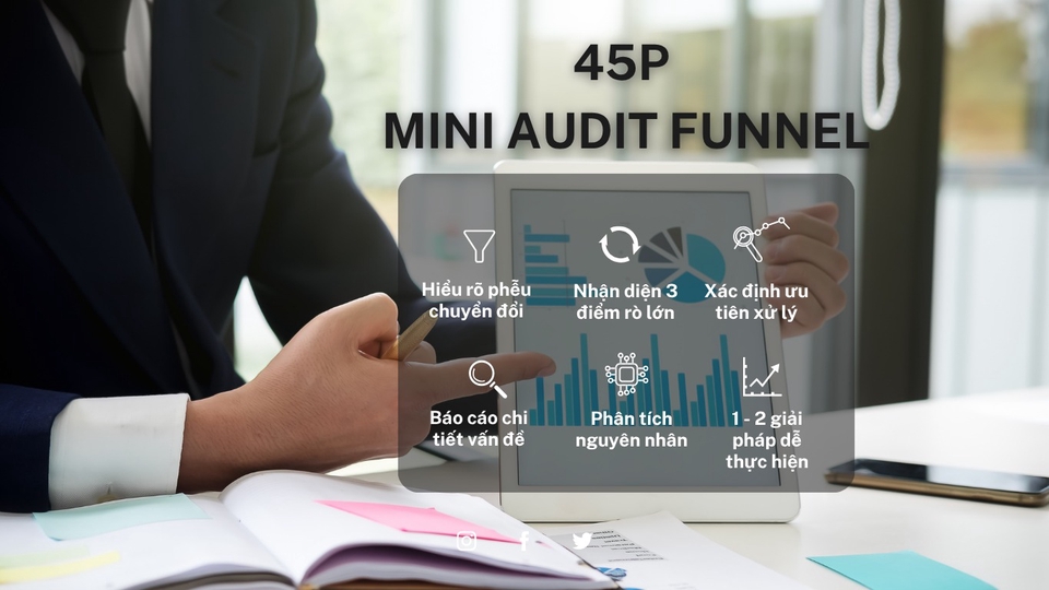 Việc làm theo dõi phân tích freelance - Tăng trưởng x10 chỉ trong 7 ngày với Mini Audit Funnel