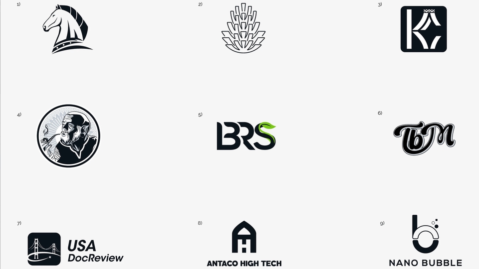 Dịch vụ Thiết kế logo chữ - Thuê freelancer Thiết kế logo chữ - Thiết kế Logo - Bộ Nhận Diện Thương Hiệu phong cách Tối Giản/Hiện đại