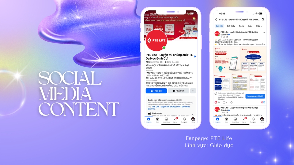 Brief cho designer thiết kế avatar, cover theo tháng