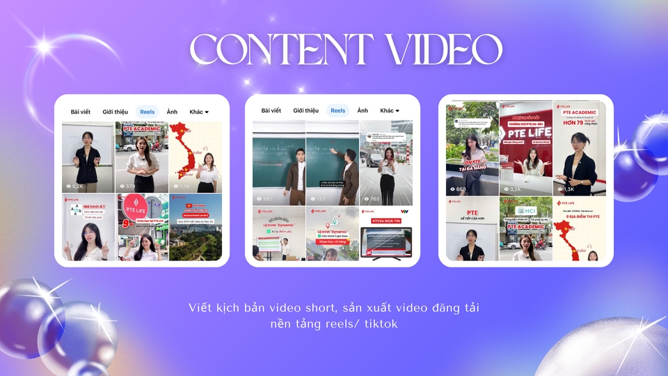 Video short dưới 90s hoặc dưới 60s