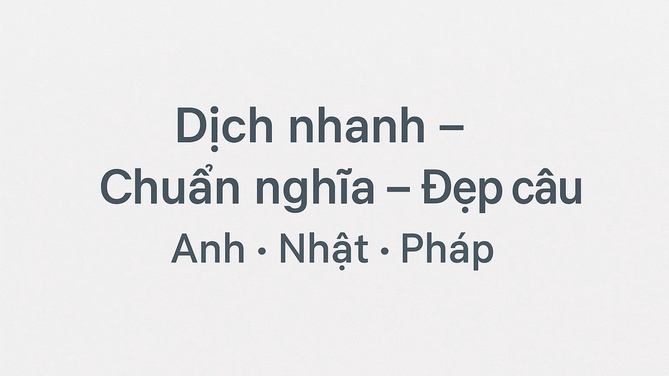 Dịch thuật và ghi caption các trang mxh