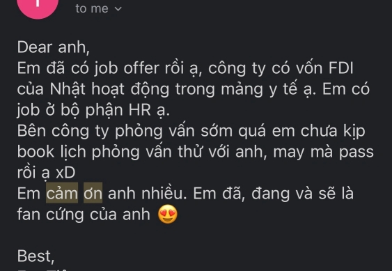 Các lĩnh vực khác - Tư vấn định hướng nghề nghiệp, tìm việc, đổi việc  - 5