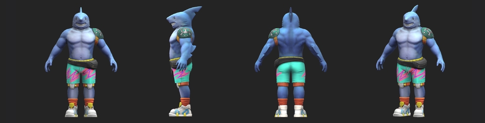 Thiết kế nhân vật trò chơi - Thiết kế 3D Character Stylized cho Game - 4
