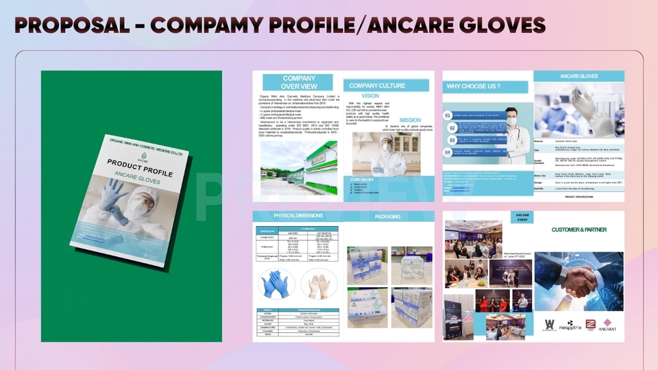 Thiết kế portfolio - Thiết kế Portfolio (Business Proposal, Company Profile, Personal Portfolio, Project Proposal,...) - 5