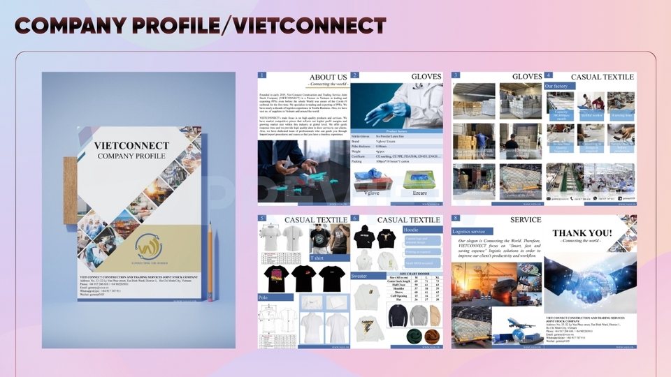 Thiết kế portfolio - Thiết kế Portfolio (Business Proposal, Company Profile, Personal Portfolio, Project Proposal,...) - 4