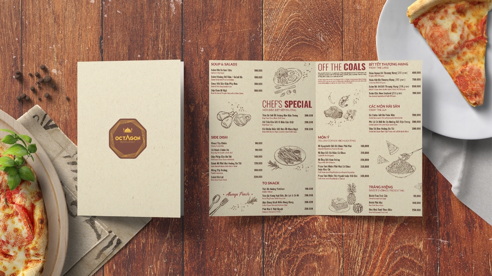 Thiết kế menu, alacarte